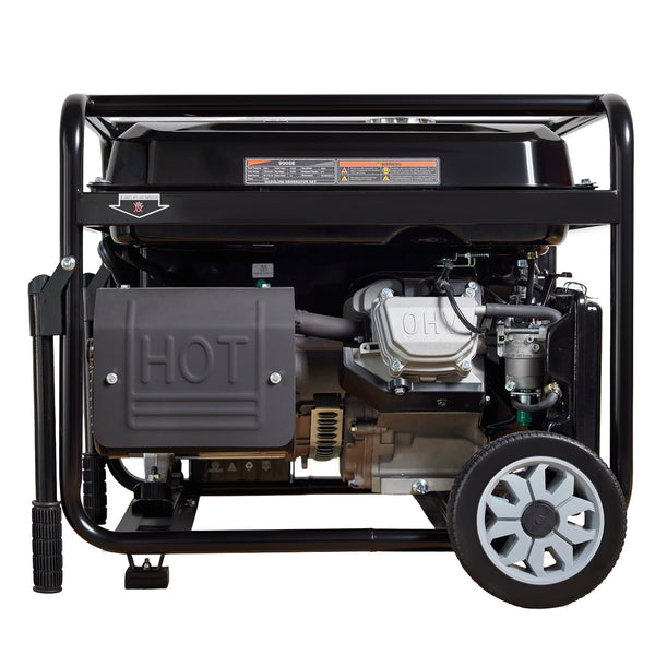 POWERHIVE Open Frame Gasoline Generator 10.5-11.5kW – Mod.9000E | Heavy-Duty Construction Power