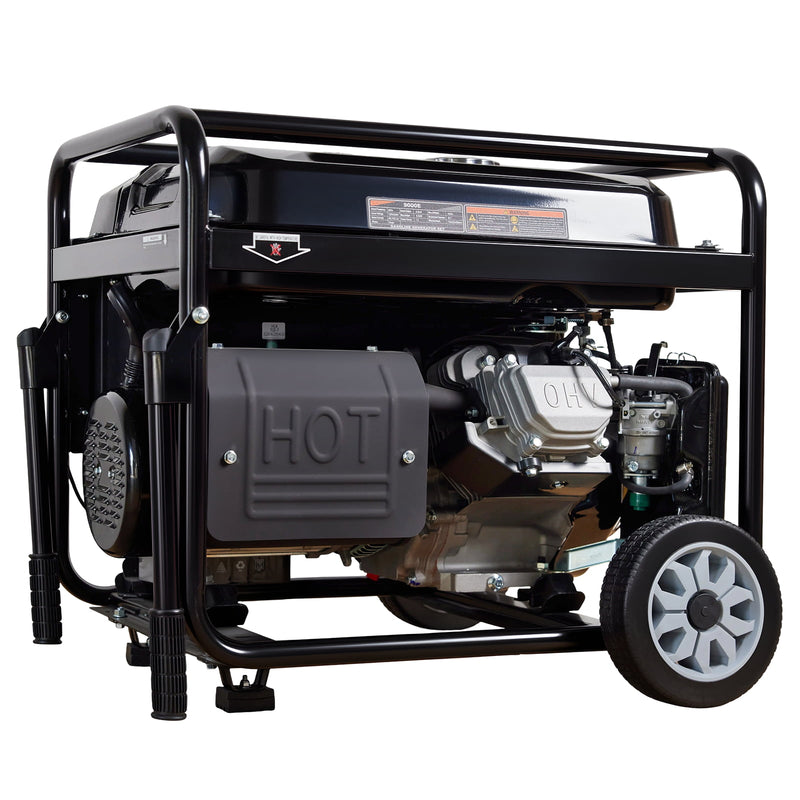 POWERHIVE Open Frame Gasoline Generator 10.5-11.5kW – Mod.9000E | Heavy-Duty Construction Power