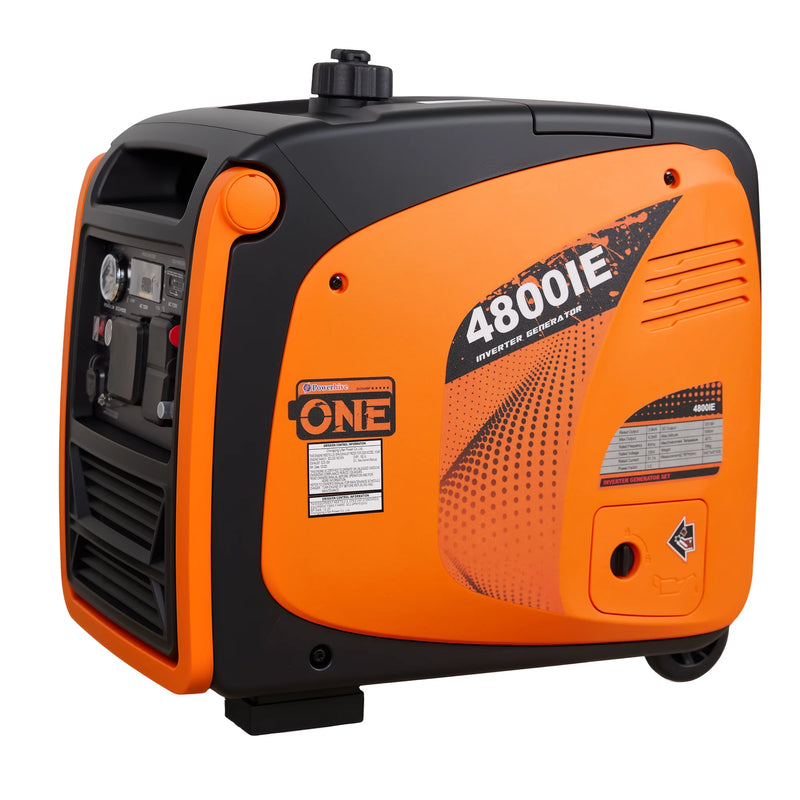 POWERHIVE Enclosed Gasoline Generator 4.2kW – Mod.4800IE | Silent & Portable Power