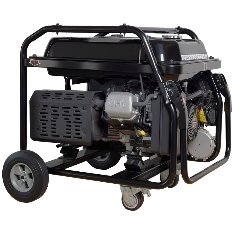 POWERHIVE Open Frame Dual-Fuel Generator 11–12kW – Mod.12000E | Heavy-Duty Construction Power