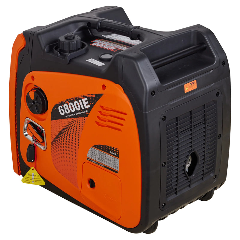 POWERHIVE Enclosed Dual-Fuel Generator 6kW – Mod.6800IE | Silent & Portable Power
