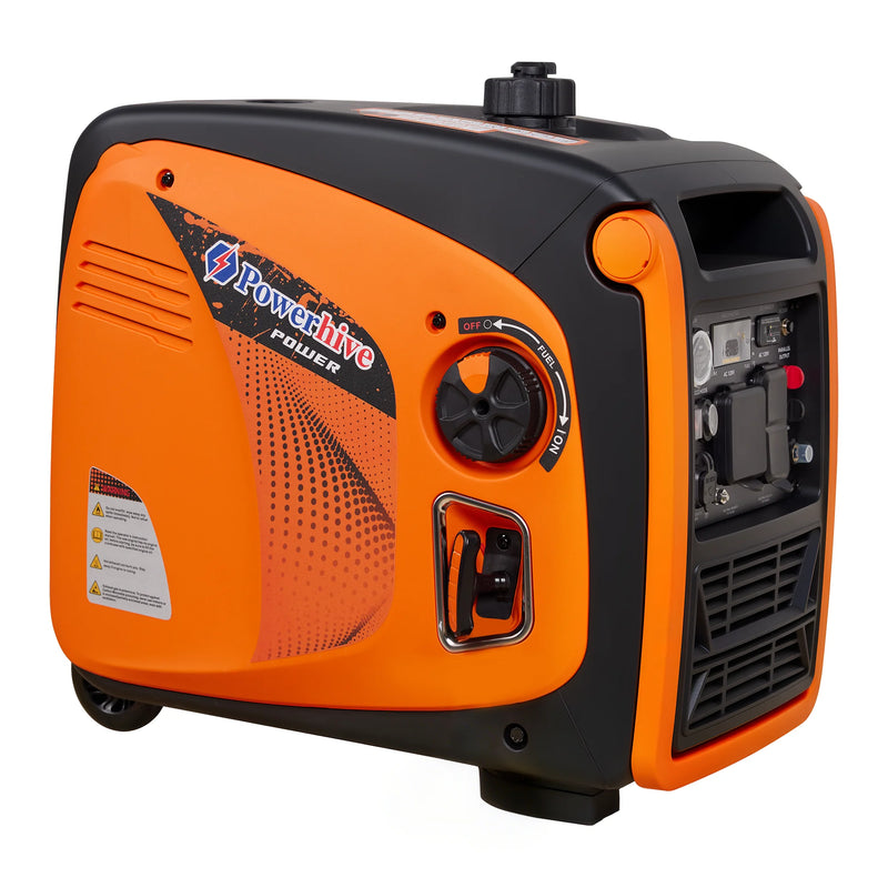 POWERHIVE Enclosed Gasoline Generator 4.2kW – Mod.4800IE | Silent & Portable Power